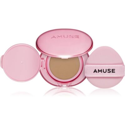 AMUSE Dew Power Vegan Cushion burete cu machiaj de lungă durată pentru strălucirea și netezirea pielii culoare 04 Tan 15 g AMUSE Dew Power Vegan Cushion burete cu machiaj de lungă durată pentru strălucirea și netezirea pielii culoare 04 Tan 15 g