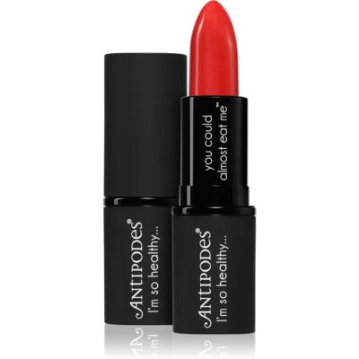 Antipodes Moisture-Boost Natural Lipstick ruj nutritiv culoare West Coast Sunset 4 g Antipodes Moisture-Boost Natural Lipstick ruj nutritiv culoare West Coast Sunset 4 g