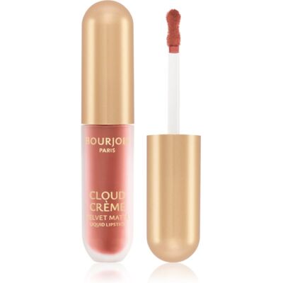 Bourjois Cloud Crème Velvet Matte ruj lichid ultra mat culoare 06 Passion Peach 3.1 ml Bourjois Cloud Crème Velvet Matte ruj lichid ultra mat culoare 06 Passion Peach 3.1 ml