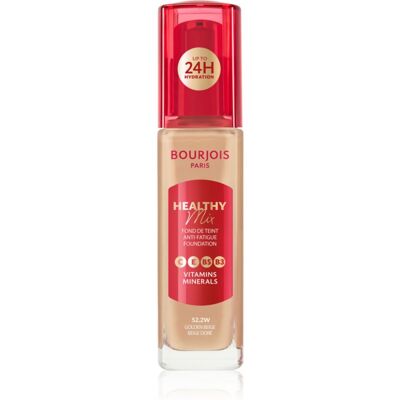Bourjois Healthy Mix makeup radiant cu hidratare 24 de ore culoare 52.2W Golden Beige 30 ml Bourjois Healthy Mix makeup radiant cu hidratare 24 de ore culoare 52.2W Golden Beige 30 ml