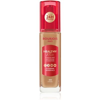 Bourjois Healthy Mix makeup radiant cu hidratare 24 de ore culoare 58W Caramel 30 ml Bourjois Healthy Mix makeup radiant cu hidratare 24 de ore culoare 58W Caramel 30 ml