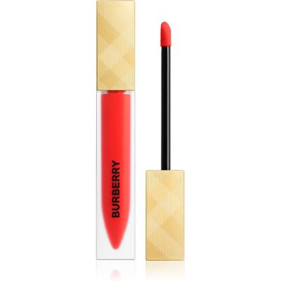 Burberry Kisses Liquid Matte ruj lichid mat culoare Tang Red 108 6 ML 6 ml Burberry Kisses Liquid Matte ruj lichid mat culoare Tang Red 108 6 ML 6 ml