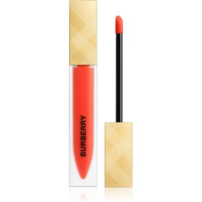 Burberry Kisses Liquid Matte ruj lichid mat culoare Orange Red 71 6 ml Burberry Kisses Liquid Matte ruj lichid mat culoare Orange Red 71 6 ml