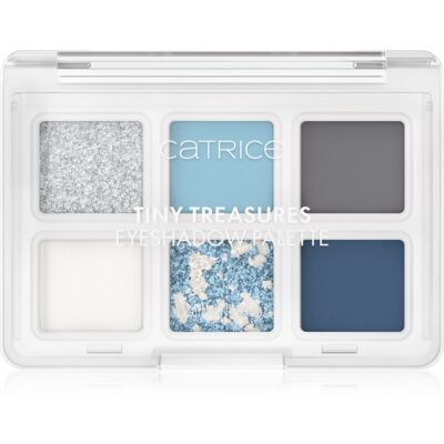 Catrice Tiny Treasures paletă cu farduri de ochi culoare 040 Icy Whisper 4.2 g Catrice Tiny Treasures paletă cu farduri de ochi culoare 040 Icy Whisper 4.2 g