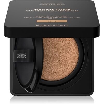 Catrice Invisible Cover Cushion Foundation machiaj matifiant în burete SPF 30 culoare C042C 10 g Catrice Invisible Cover Cushion Foundation machiaj matifiant în burete SPF 30 culoare C042C 10 g
