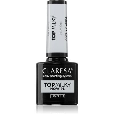 Claresa Top Milky Fără Curățare - Top coat gel 5 g Claresa Top Milky Fără Curățare - Top coat gel 5 g