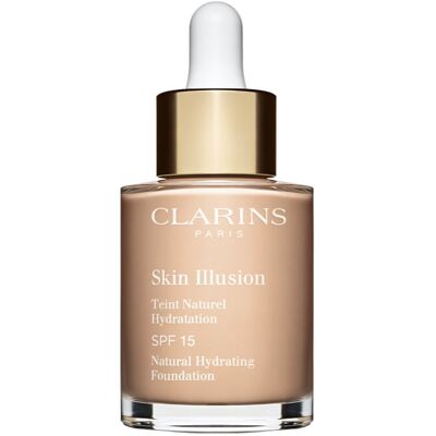 Clarins Skin Illusion Foundation - Porcelain SPF 15 Clarins Skin Illusion Foundation - Porcelain SPF 15