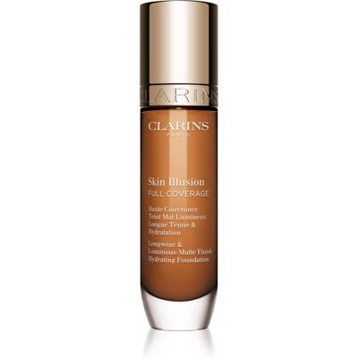 Clarins Skin Illusion Fond de Tenit cu Acoperire Totală - Acid Hialuronic, Durată Lungă Clarins Skin Illusion Fond de Tenit cu Acoperire Totală - Acid Hialuronic, Durată Lungă