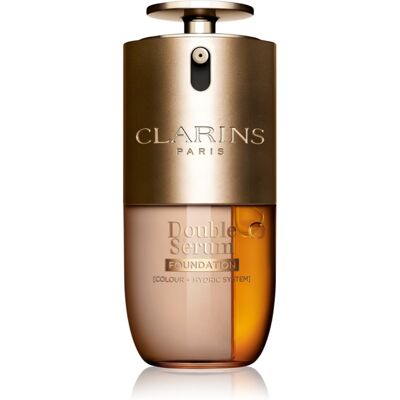 Clarins Double Serum Foundation make-up strălucitor de întinerire culoare L3N 30 ml Clarins Double Serum Foundation make-up strălucitor de întinerire culoare L3N 30 ml