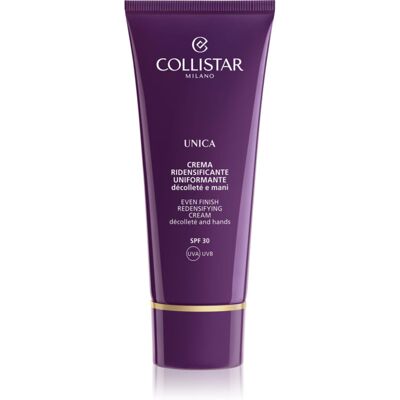 Collistar Unica Even Finish Redensifying Cream lift crema de fata pentru fermitate decolteul si bustul SPF 30 75 ml Collistar Unica Even Finish Redensifying Cream lift crema de fata pentru fermitate decolteul si bustul SPF 30 75 ml