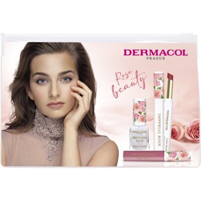 Set de cadou Dermacol Imperial Rose - Rutina completă de machiaj Set de cadou Dermacol Imperial Rose - Rutina completă de machiaj