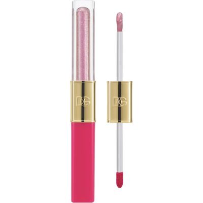 Dolce&Gabbana Make It Double! Lip Tint & Gloss Duo ruj rezistent si luciu de buze. 2 in 1 culoare 02 Strawberry Slushie - Pink & Pink Shimmer 2x2 ml Dolce&Gabbana Make It Double! Lip Tint & Gloss Duo ruj rezistent si luciu de buze. 2 in 1 culoare 02 Strawberry Slushie - Pink & Pink Shimmer 2x2 ml