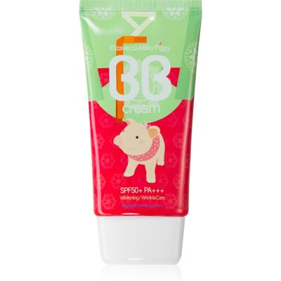 Elizavecca Milky Piggy BB Cream - SPF 50+ PA+++ - Luminatoare, Riduri & Protecție UV Elizavecca Milky Piggy BB Cream - SPF 50+ PA+++ - Luminatoare, Riduri & Protecție UV