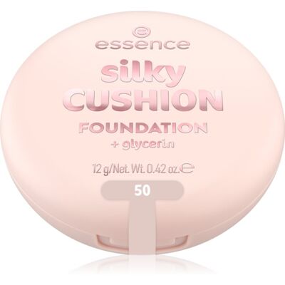 essence silky CUSHION FOUNDATION fond de ten tip cushon cu acoperire medie culoare 50 12 g essence silky CUSHION FOUNDATION fond de ten tip cushon cu acoperire medie culoare 50 12 g