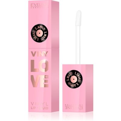 Eveline Cosmetics VINY LOVE Vinyl Lip Liquid Ruj de buze lichid, de lunga durata culoare 01 4 ml Eveline Cosmetics VINY LOVE Vinyl Lip Liquid Ruj de buze lichid, de lunga durata culoare 01 4 ml