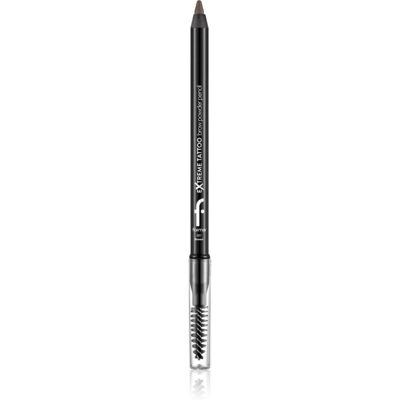 flormar Extreme Tattoo Brow Powder Pencil creion de sprancene de lunga durata cu efect de pulbere culoare 001 Brown 1.2 g flormar Extreme Tattoo Brow Powder Pencil creion de sprancene de lunga durata cu efect de pulbere culoare 001 Brown 1.2 g