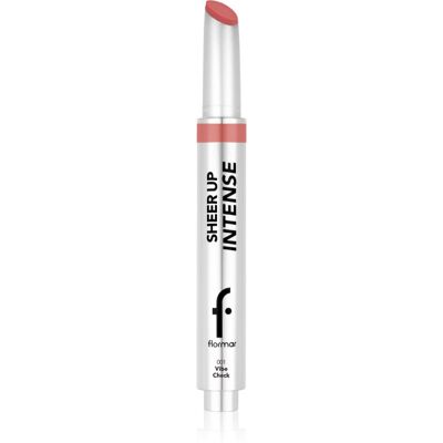 flormar Sheer Up Intense Lipstick ruj hidratant stralucire de perla culoare 001 Vibe Check 19 g flormar Sheer Up Intense Lipstick ruj hidratant stralucire de perla culoare 001 Vibe Check 19 g