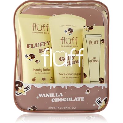 Fluff Christmas Glow Vanilla Chocolate set cadou de Crăciun Fluff Christmas Glow Vanilla Chocolate set cadou de Crăciun