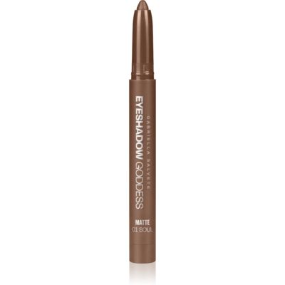 Gabriella Salvete Eyeshadow Goddess fard de pleoape cremos in creion culoare Matte 01 Soul 1.3 g Gabriella Salvete Eyeshadow Goddess fard de pleoape cremos in creion culoare Matte 01 Soul 1.3 g