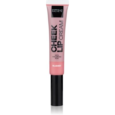 Gabriella Salvete Cheeks & Lips Cream fard multifuncțional, pentru buze și obraz culoare 02 Blushed 10 ml Gabriella Salvete Cheeks & Lips Cream fard multifuncțional, pentru buze și obraz culoare 02 Blushed 10 ml