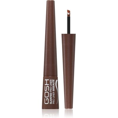 GOSH COPENHAGEN Slanted Pro Liner eyeliner culoare 003 Matt Brown 2.5 ml GOSH COPENHAGEN Slanted Pro Liner eyeliner culoare 003 Matt Brown 2.5 ml