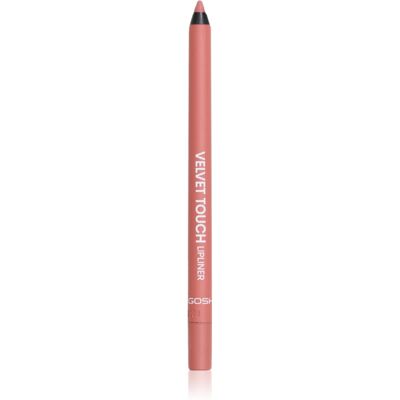GOSH COPENHAGEN Velvet Touch creion contur pentru buze, waterproof culoare 003 Lip Blush 1.2 g GOSH COPENHAGEN Velvet Touch creion contur pentru buze, waterproof culoare 003 Lip Blush 1.2 g