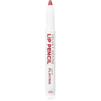 Inglot PlayInn Velvet Define Lip Pencil creion intensiv de buze culoare MUTED BERRY 66 1.6 g Inglot PlayInn Velvet Define Lip Pencil creion intensiv de buze culoare MUTED BERRY 66 1.6 g