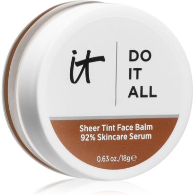 IT Cosmetics Do it all Face Balm machiaj ușor de hidratare culoare Rich Deep Neutral 520 18 g IT Cosmetics Do it all Face Balm machiaj ușor de hidratare culoare Rich Deep Neutral 520 18 g