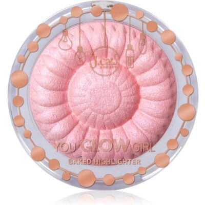 J.Cat Beauty You Glow Girl iluminator compact culoare 109 Unicorn Fave 8.5 g J.Cat Beauty You Glow Girl iluminator compact culoare 109 Unicorn Fave 8.5 g