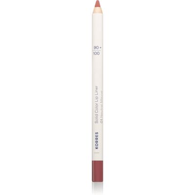 Korres Solid Color Lip Liner creion contur buze culoare 01 Neutral Mauve 1.2 g Korres Solid Color Lip Liner creion contur buze culoare 01 Neutral Mauve 1.2 g