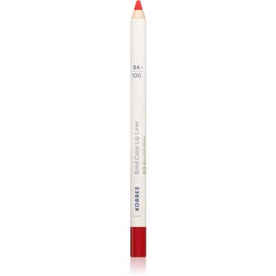 Korres Solid Color Lip Liner creion contur buze culoare 03 Bright Red 1.2 g Korres Solid Color Lip Liner creion contur buze culoare 03 Bright Red 1.2 g