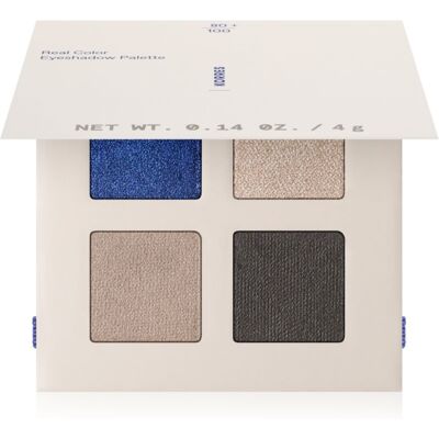 Korres Real Color Natural Palette paletă cu farduri de ochi culoare 02 Smokey Sea 4 g Korres Real Color Natural Palette paletă cu farduri de ochi culoare 02 Smokey Sea 4 g