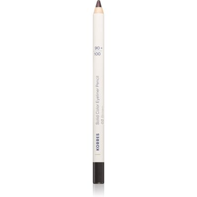 Korres Solid Color Eyeliner Pencil dermatograf cremos culoare Brown 1.2 g Korres Solid Color Eyeliner Pencil dermatograf cremos culoare Brown 1.2 g
