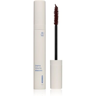 Korres Drama Volume Mascara mascara pentru volum de lunga durata culoare 02 Brown 13 ml Korres Drama Volume Mascara mascara pentru volum de lunga durata culoare 02 Brown 13 ml