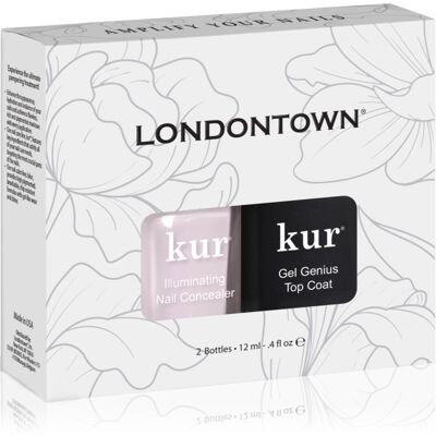 LONDONTOWN Conceal + Go Pink set de lacuri de unghii LONDONTOWN Conceal + Go Pink set de lacuri de unghii