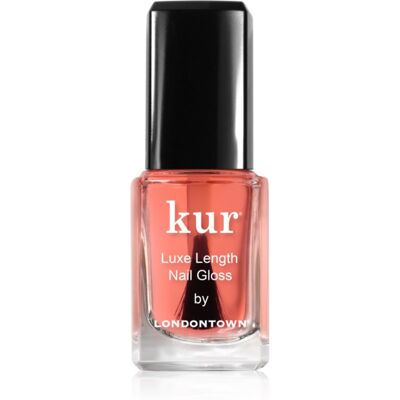 LONDONTOWN Kur Luxe Length Nail Gloss fortifiant lac de unghii pentru unghii slabe si deteriorate 12 ml LONDONTOWN Kur Luxe Length Nail Gloss fortifiant lac de unghii pentru unghii slabe si deteriorate 12 ml
