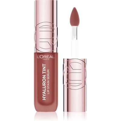 L’Oréal Paris Hyaluron Tint Lip Stain Serum ruj de buze lichid cu efect de hidratare culoare 640 Tea Time 5 ml L’Oréal Paris Hyaluron Tint Lip Stain Serum ruj de buze lichid cu efect de hidratare culoare 640 Tea Time 5 ml