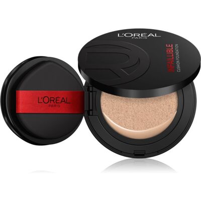L’Oréal Paris Infaillible Cushion Foundation machiaj compact persistent culoare N140 11 g L’Oréal Paris Infaillible Cushion Foundation machiaj compact persistent culoare N140 11 g