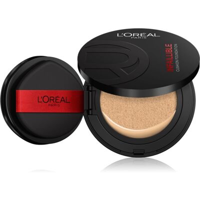 L’Oréal Paris Infaillible Cushion Foundation machiaj compact persistent culoare C220 11 g L’Oréal Paris Infaillible Cushion Foundation machiaj compact persistent culoare C220 11 g
