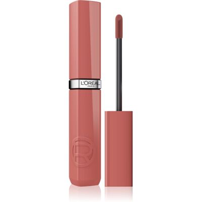 L’Oréal Paris Infaillible Laque Resistance Ruj de buze lichid, de lunga durata ofera hidratare si stralucire culoare 213 Smoked Rose 4.3 ml L’Oréal Paris Infaillible Laque Resistance Ruj de buze lichid, de lunga durata ofera hidratare si stralucire culoare 213 Smoked Rose 4.3 ml