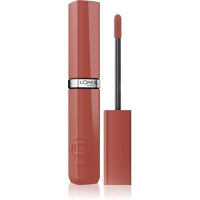 L’Oréal Paris Infaillible Laque Resistance Ruj de buze lichid, de lunga durata ofera hidratare si stralucire culoare 320 Almond Nude 4.3 ml L’Oréal Paris Infaillible Laque Resistance Ruj de buze lichid, de lunga durata ofera hidratare si stralucire culoare 320 Almond Nude 4.3 ml