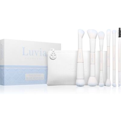 Luvia Cosmetics Duo Voyage set de călătorie cu pensule Blue Horizon 7 buc Luvia Cosmetics Duo Voyage set de călătorie cu pensule Blue Horizon 7 buc