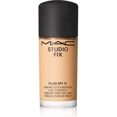 MAC Cosmetics Mini Studio Fix Fluid SPF 15 - Fond de ten cu controlul sebumului, NC15 MAC Cosmetics Mini Studio Fix Fluid SPF 15 - Fond de ten cu controlul sebumului, NC15