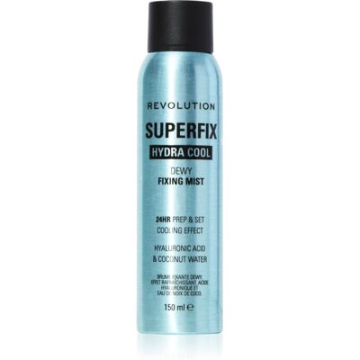 Revolution Superfix Hydra Cool fixator make-up cu efect de hidratare 150 ml Revolution Superfix Hydra Cool fixator make-up cu efect de hidratare 150 ml