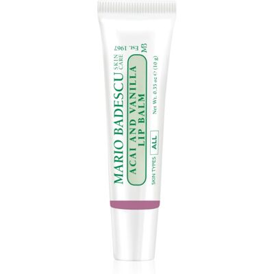 Mario Badescu Acai and Vanilla Lip Balm Balsam de buze hidratant 10 g Mario Badescu Acai and Vanilla Lip Balm Balsam de buze hidratant 10 g