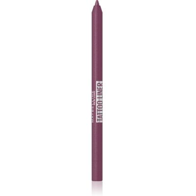MAYBELLINE NEW YORK Tattoo Liner Gel Pencil gel pentru linia ochilor culoare Berry Bliss 1.3 g MAYBELLINE NEW YORK Tattoo Liner Gel Pencil gel pentru linia ochilor culoare Berry Bliss 1.3 g