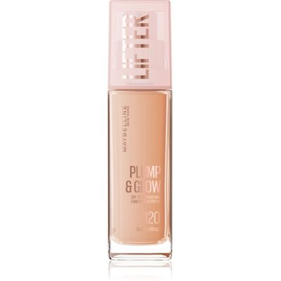 MAYBELLINE NEW YORK Lifter Plump & Glow machiaj de stralucire pentru un look natural culoare 120 30 ml MAYBELLINE NEW YORK Lifter Plump & Glow machiaj de stralucire pentru un look natural culoare 120 30 ml
