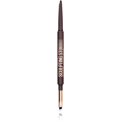 MAYBELLINE NEW YORK Sculpting Stix dermatograf automat cu pensula culoare 15 Smooth Espresso 1 buc MAYBELLINE NEW YORK Sculpting Stix dermatograf automat cu pensula culoare 15 Smooth Espresso 1 buc