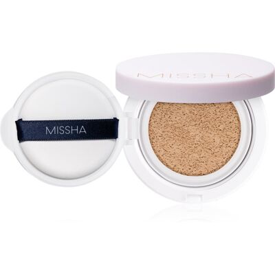 Missha Magic Cushion Moist Up fond de ten hidratant, în burete SPF 50+ culoare No. 21 15 g Missha Magic Cushion Moist Up fond de ten hidratant, în burete SPF 50+ culoare No. 21 15 g
