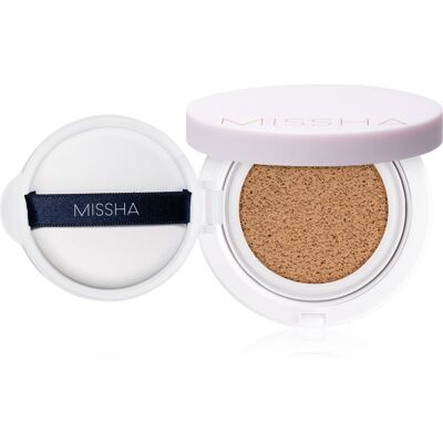 Missha Magic Cushion Cover Lasting burete cu machiaj de lungă durată SPF 50+ culoare #23 Natural Medium Beige 15 g Missha Magic Cushion Cover Lasting burete cu machiaj de lungă durată SPF 50+ culoare #23 Natural Medium Beige 15 g